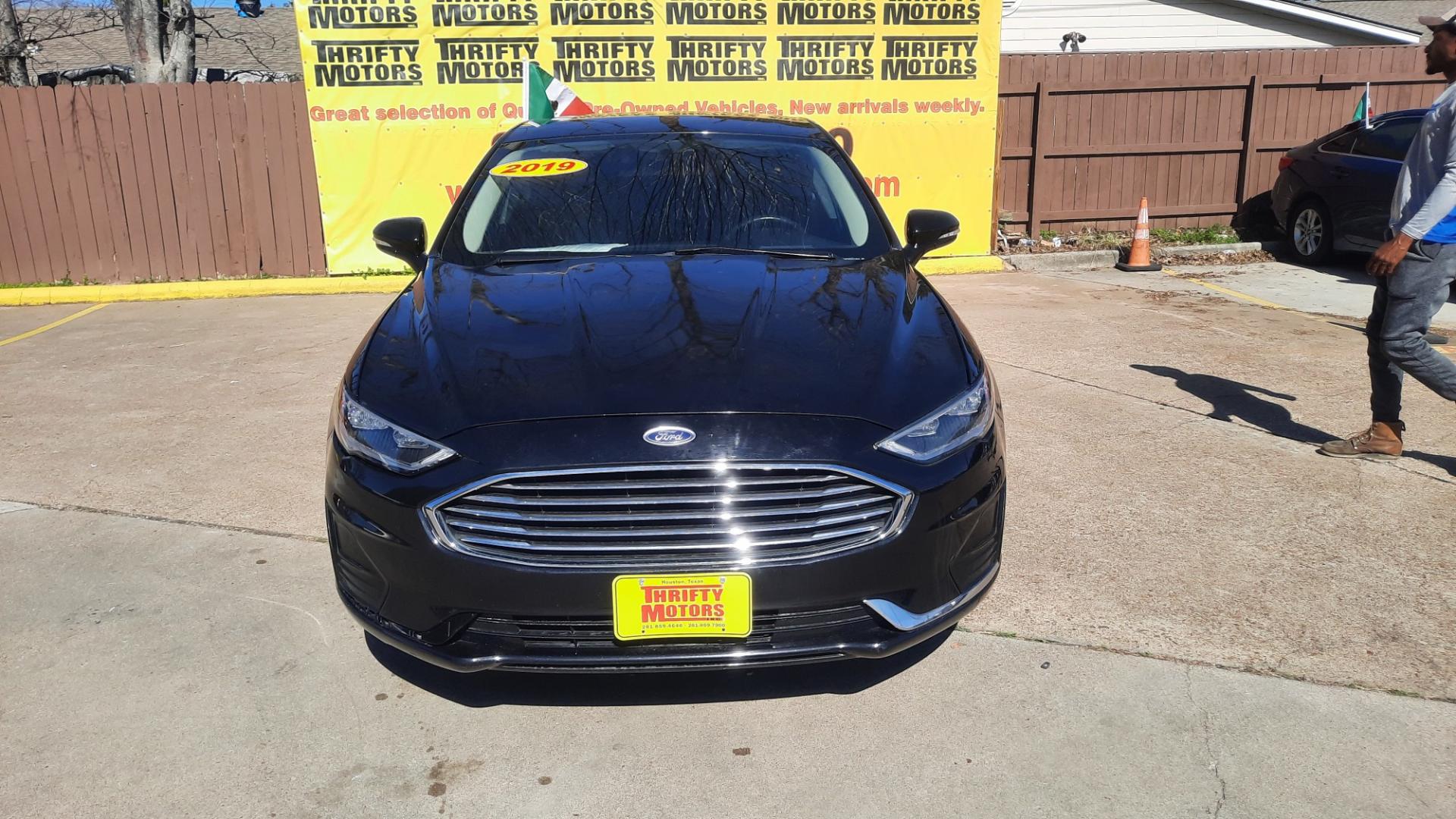 2019 Ford Fusion (3FA6P0CD3KR) , located at 16710 Clay Rd., Houston, TX, 77084, (281) 859-7900, 29.834864, -95.656166 - Photo#0